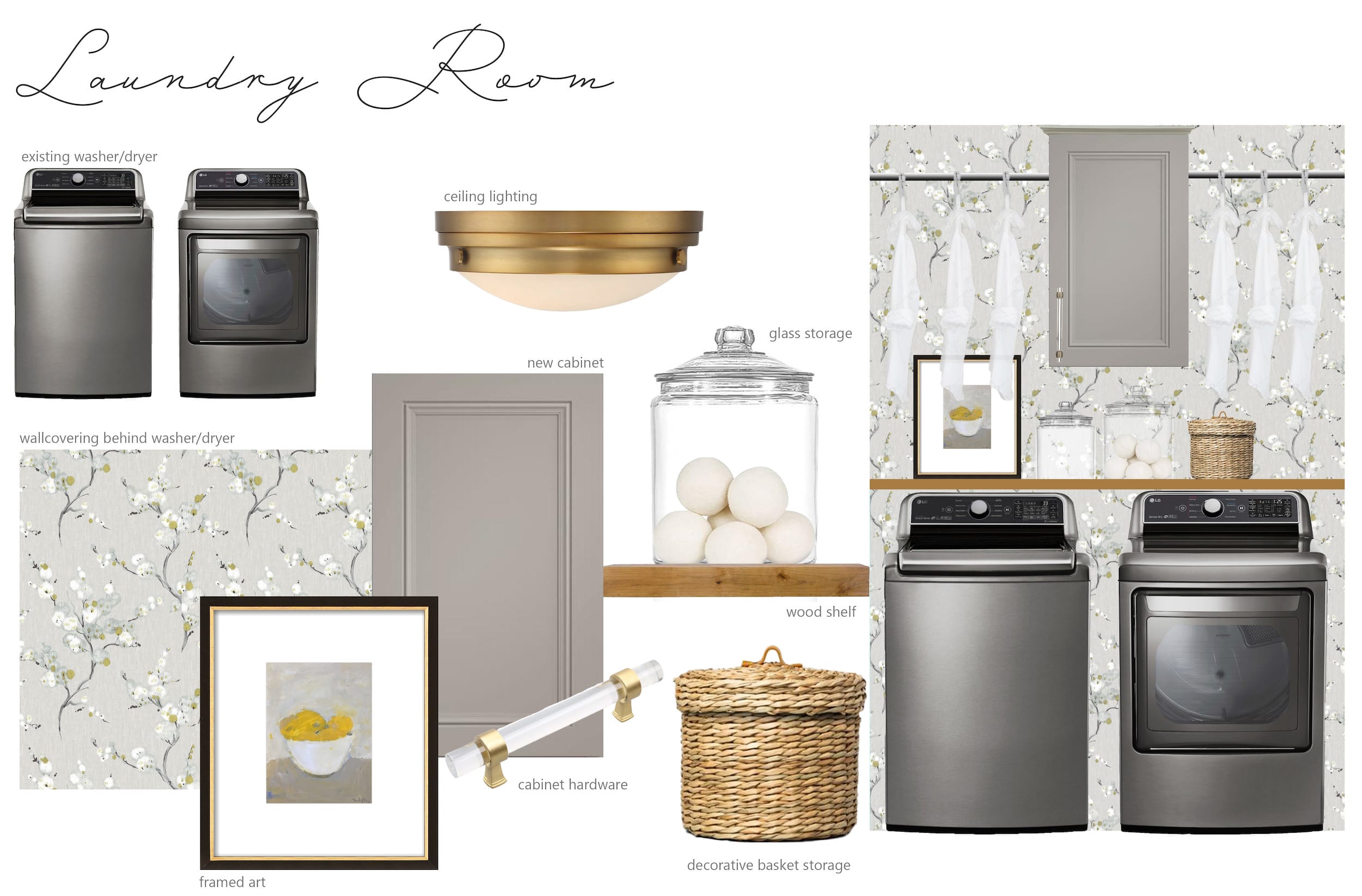Laundry Room Mood Board