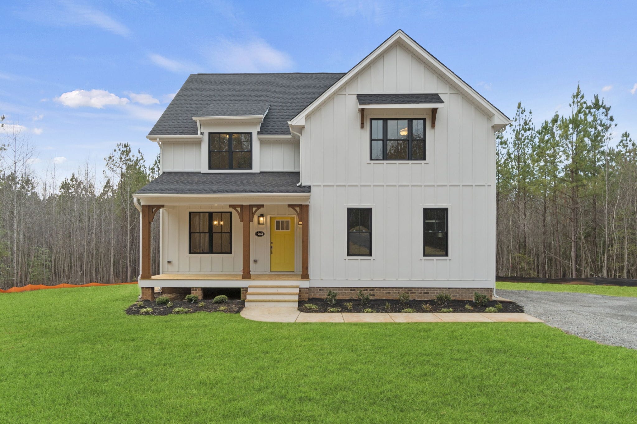 exterior of a White House